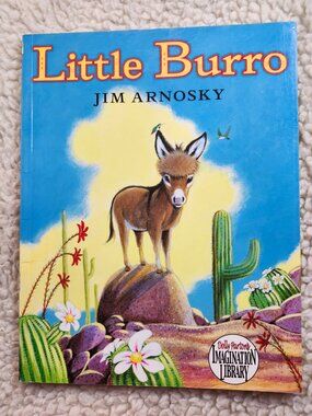 Little Burro Jim Arnosky Imagination Library Paperback Childrens Picture Book